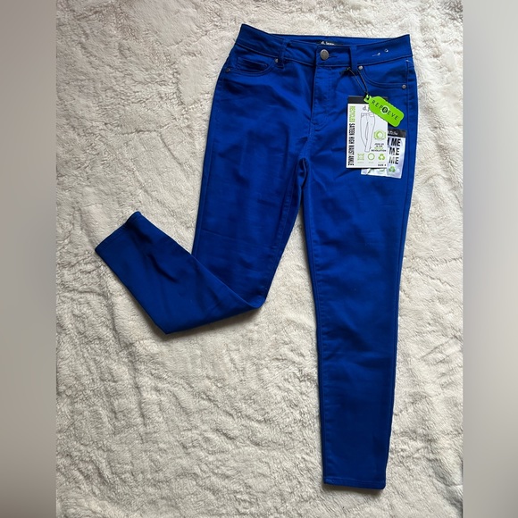 d.jeans Jeans Nwt Womens Electric Blue High Waits Anke Skinny Jeans